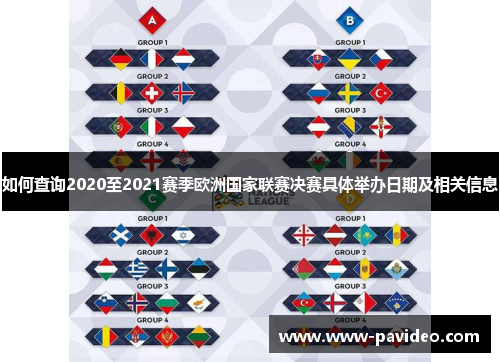 如何查询2020至2021赛季欧洲国家联赛决赛具体举办日期及相关信息