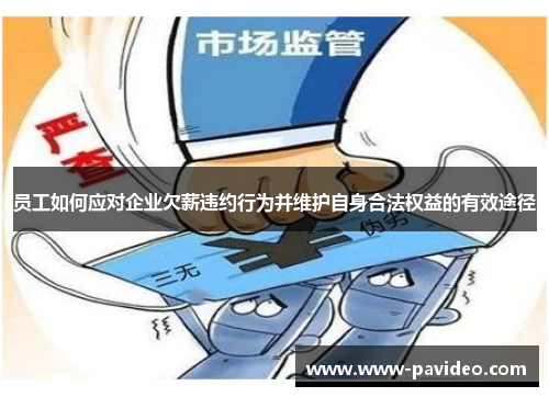 员工如何应对企业欠薪违约行为并维护自身合法权益的有效途径