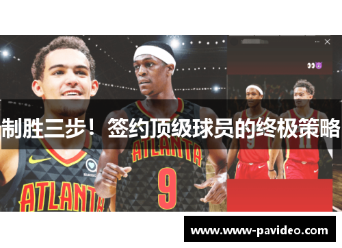 制胜三步！签约顶级球员的终极策略